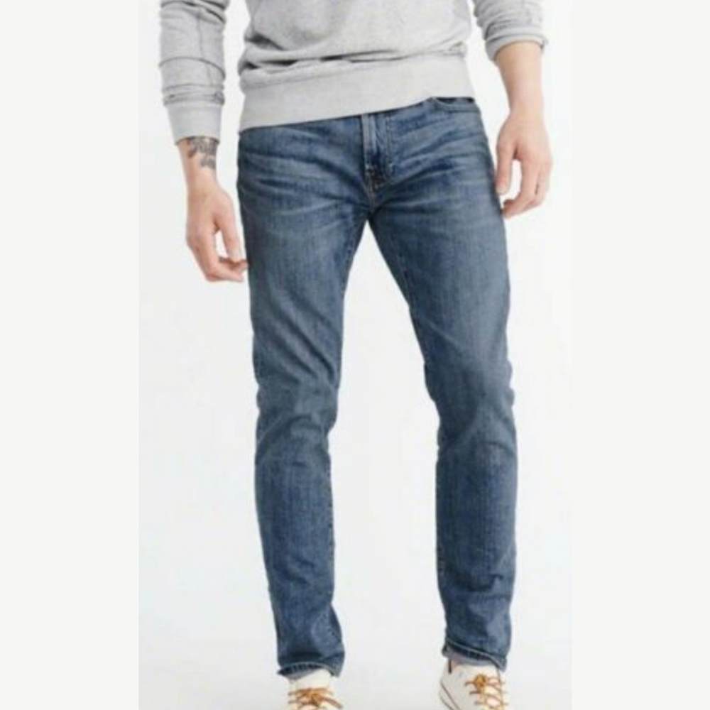 33x32 - Abercrombie and Fitch Men's Felix Super Skinny Slim Jeans 33W 32L